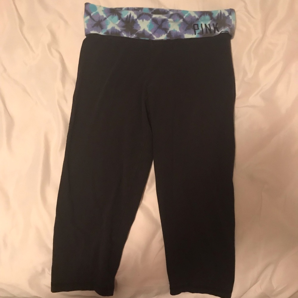 Victoria’s Secret PINK Yoga Cropped Pants leggings